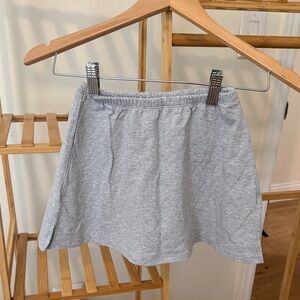 White fox West Coast Love Mini Skort Grey Marle